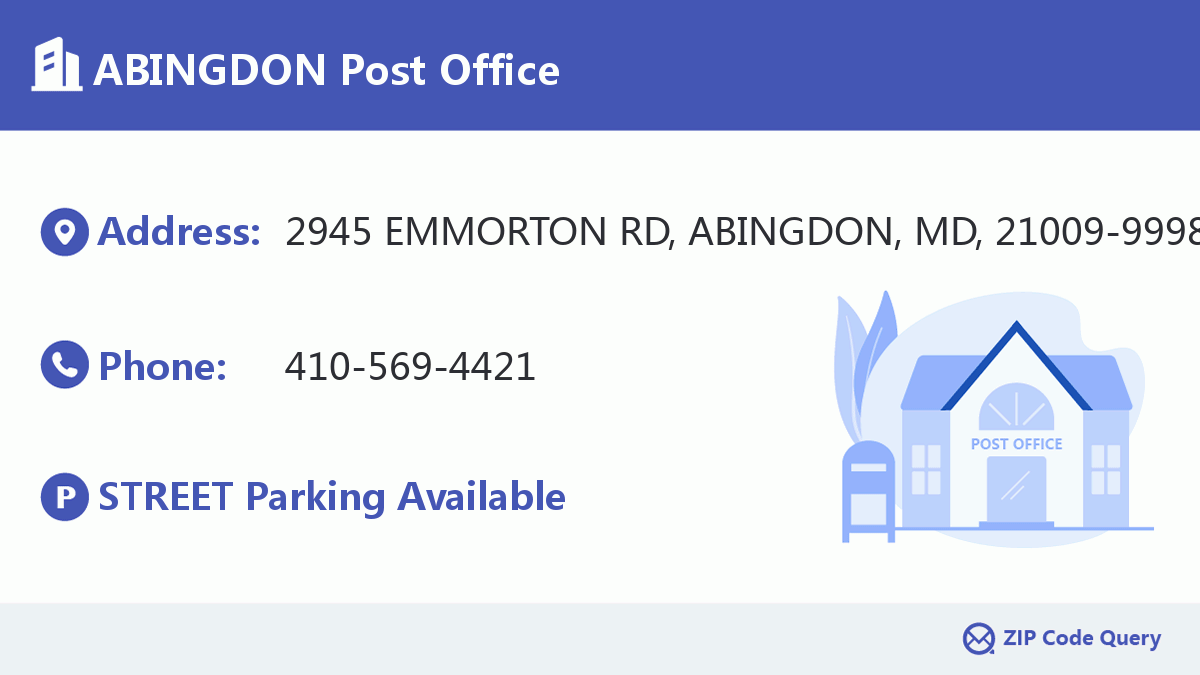 Post Office:ABINGDON
