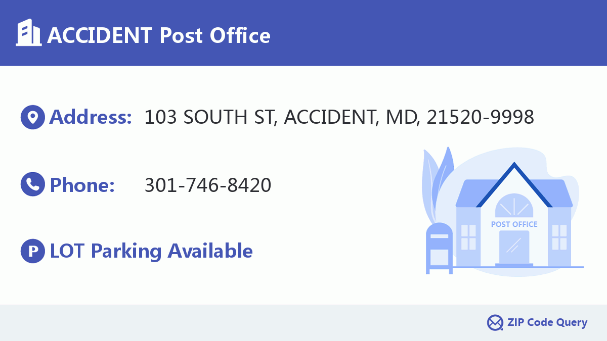 Post Office:ACCIDENT