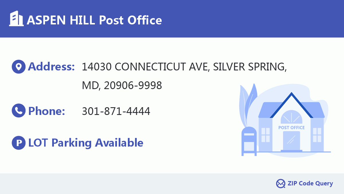 Post Office:ASPEN HILL