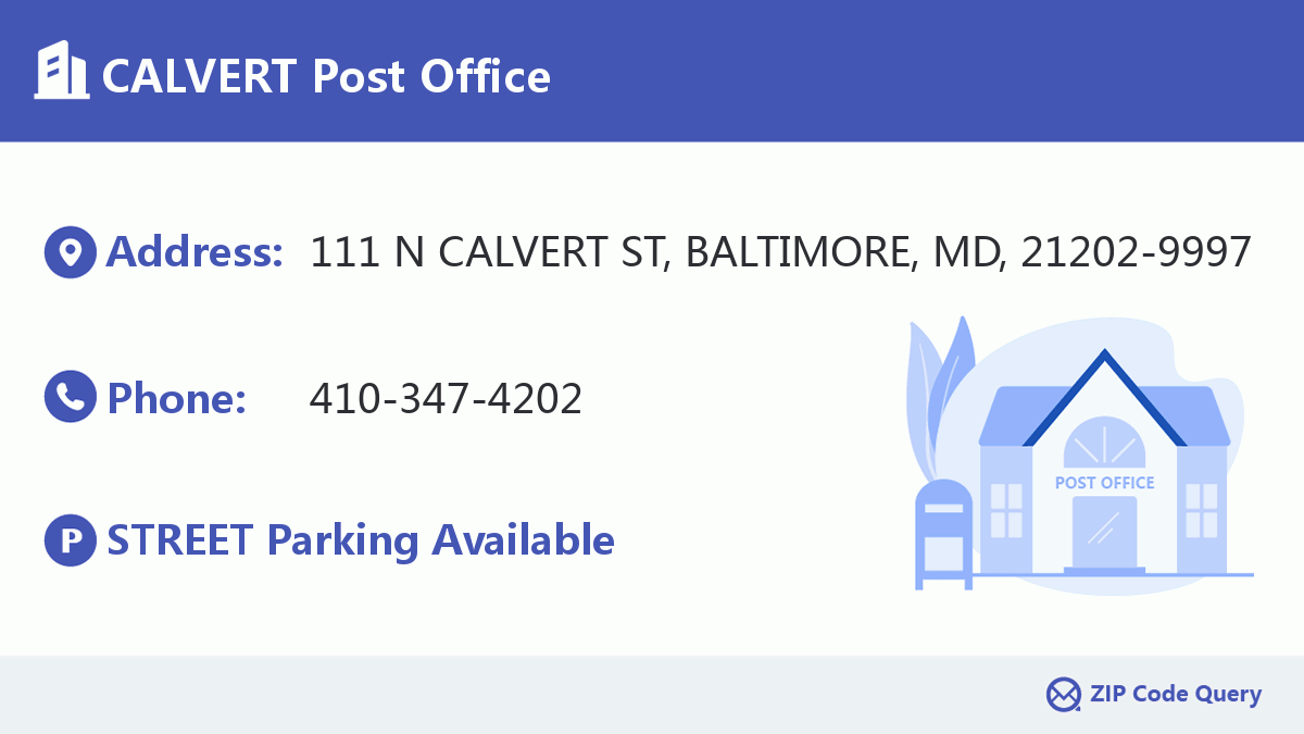 Post Office:CALVERT