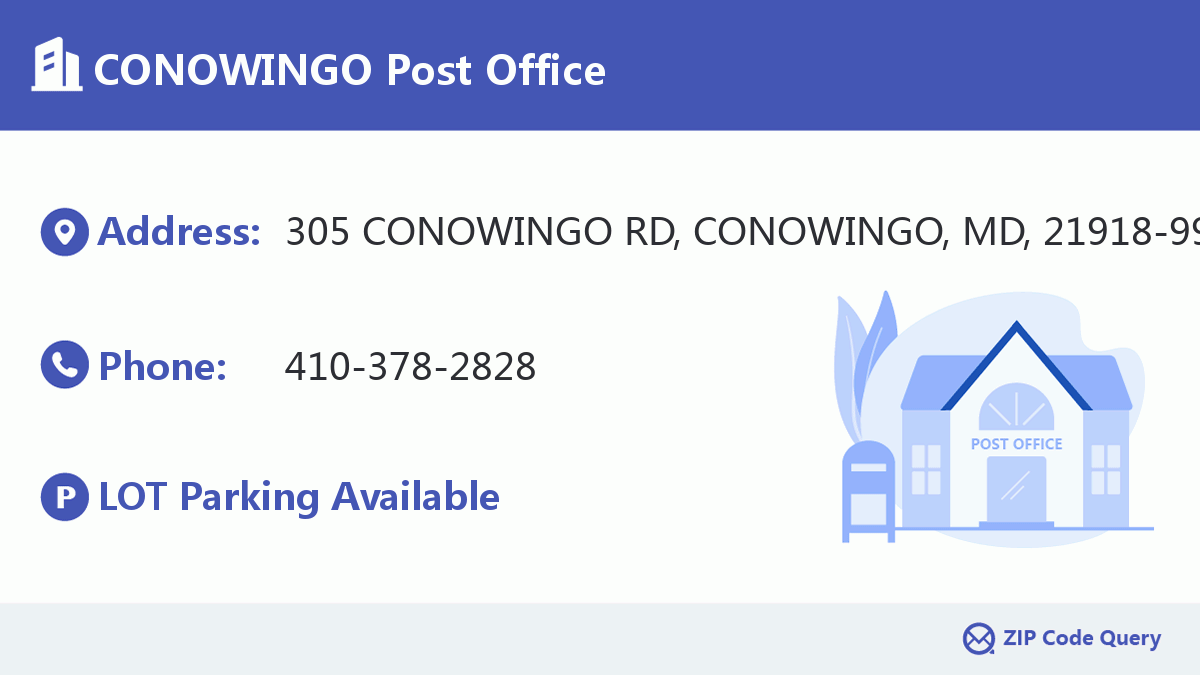 Post Office:CONOWINGO