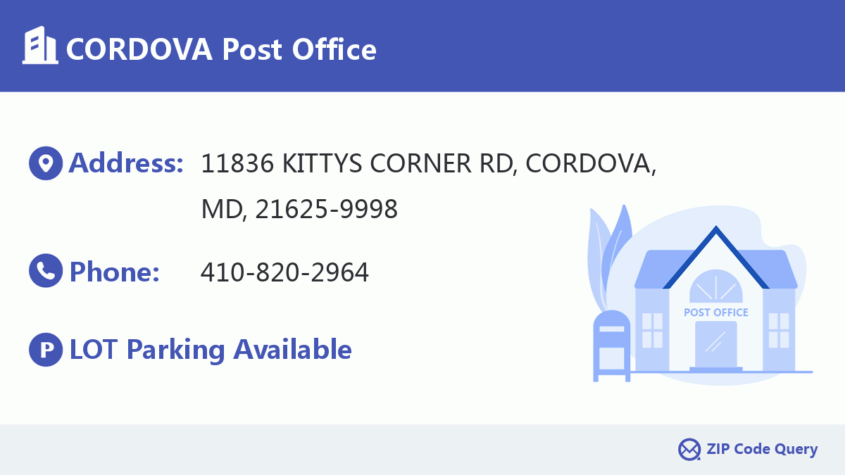 Post Office:CORDOVA