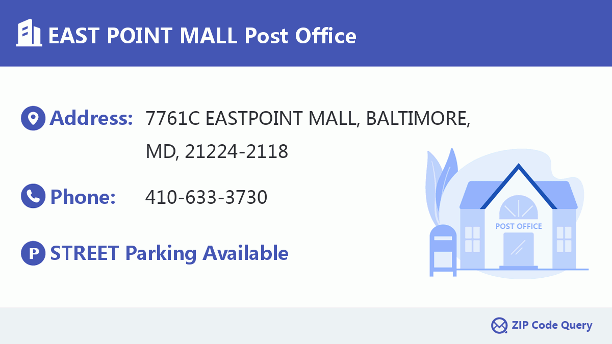 Post Office:EAST POINT MALL
