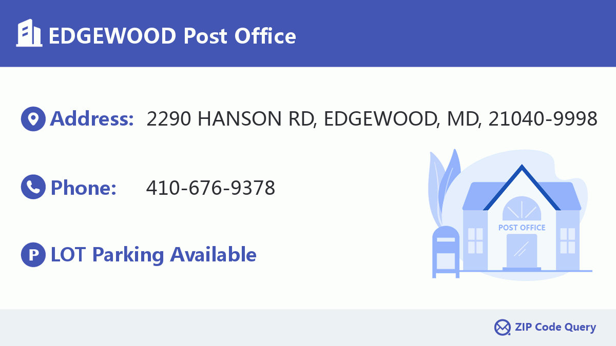 Post Office:EDGEWOOD