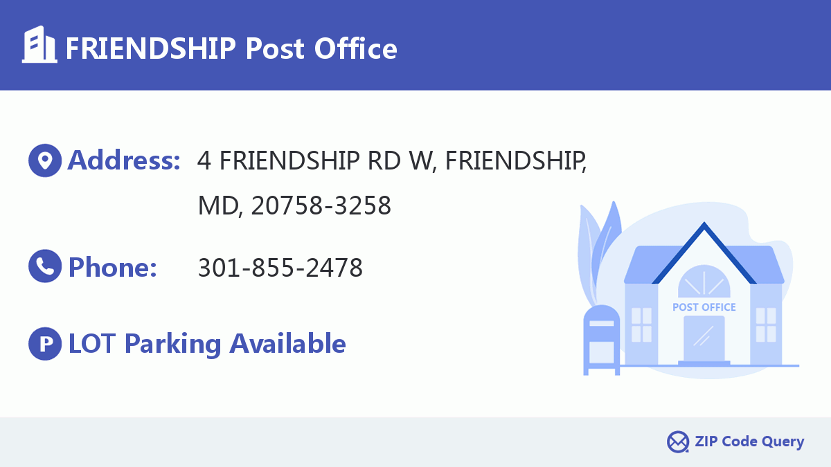 Post Office:FRIENDSHIP