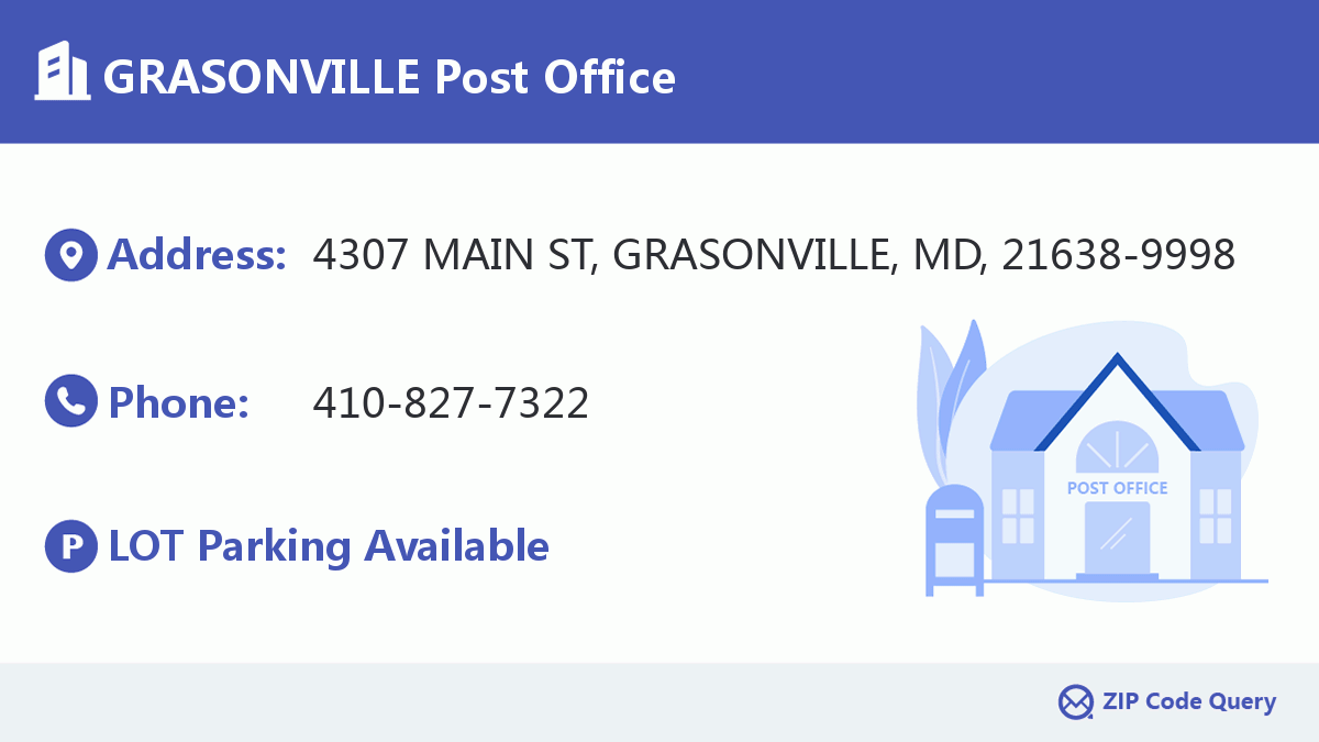 Post Office:GRASONVILLE