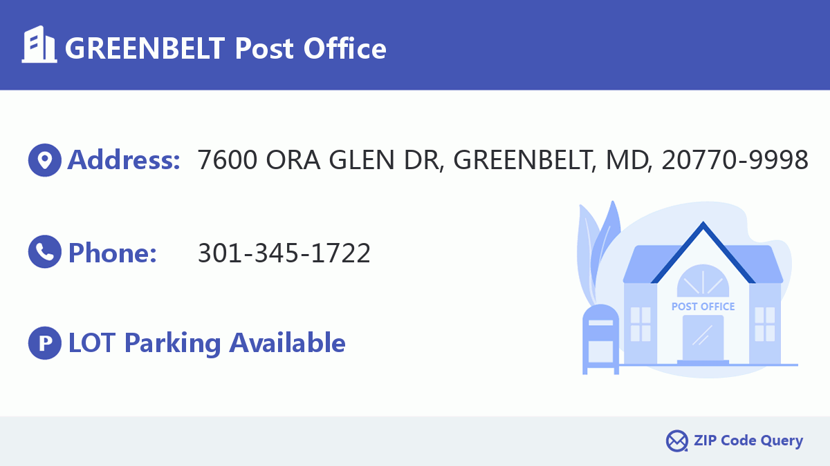 Post Office:GREENBELT