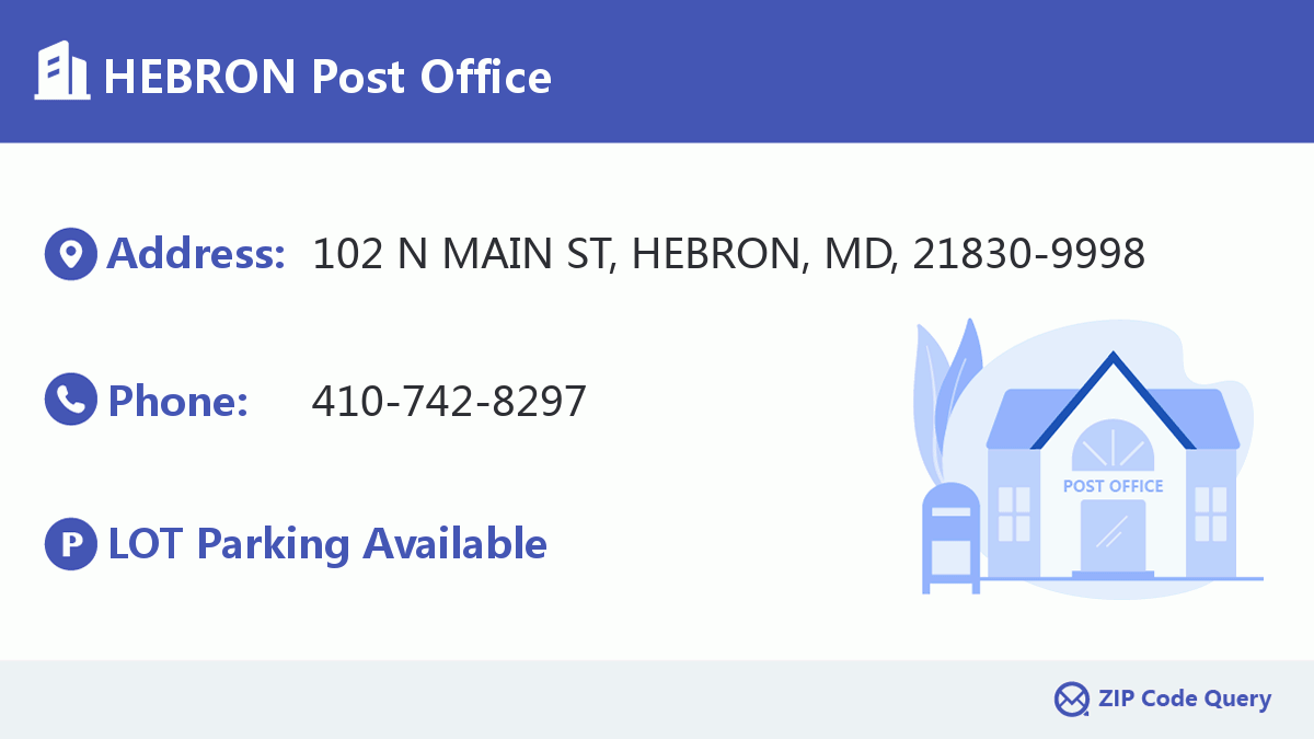 Post Office:HEBRON