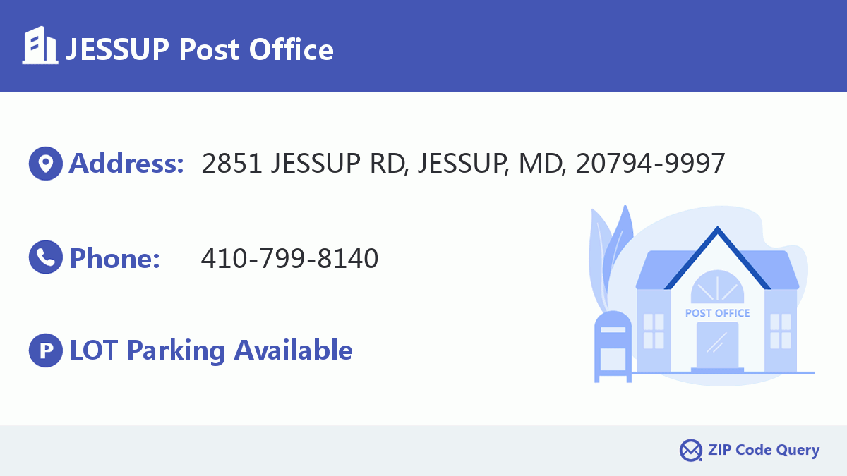 Post Office:JESSUP