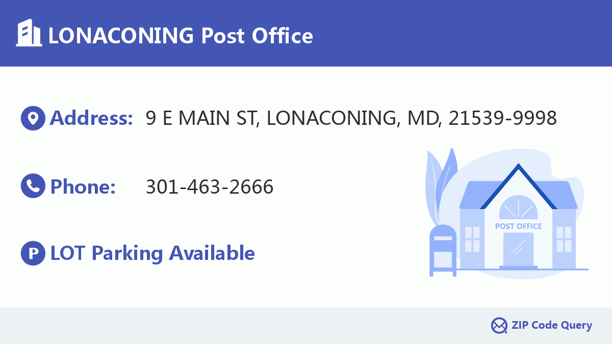 Post Office:LONACONING