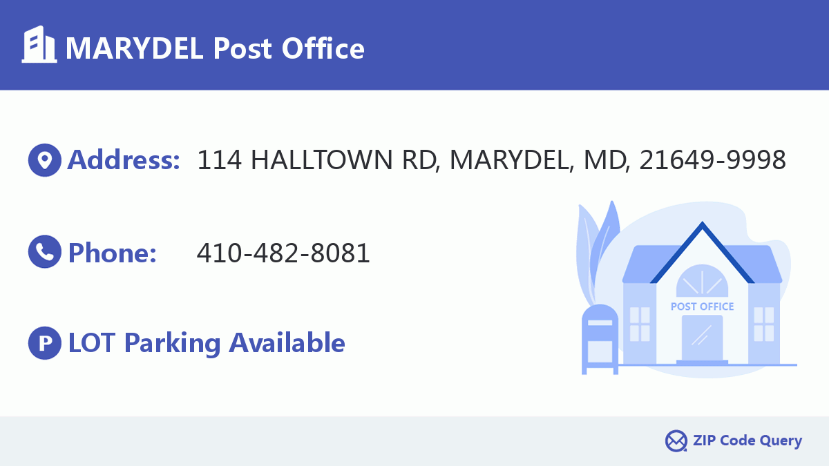 Post Office:MARYDEL