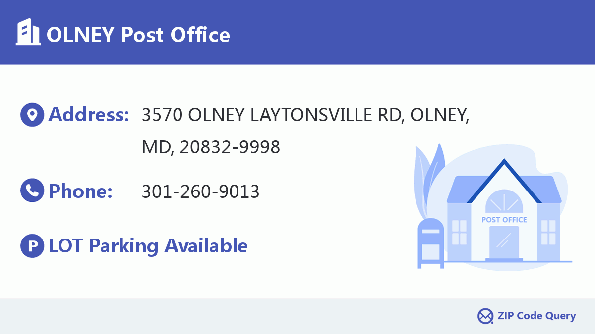 Post Office:OLNEY