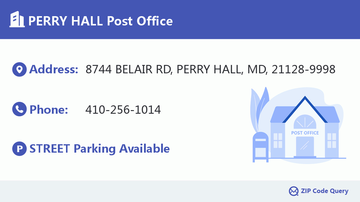 Post Office:PERRY HALL