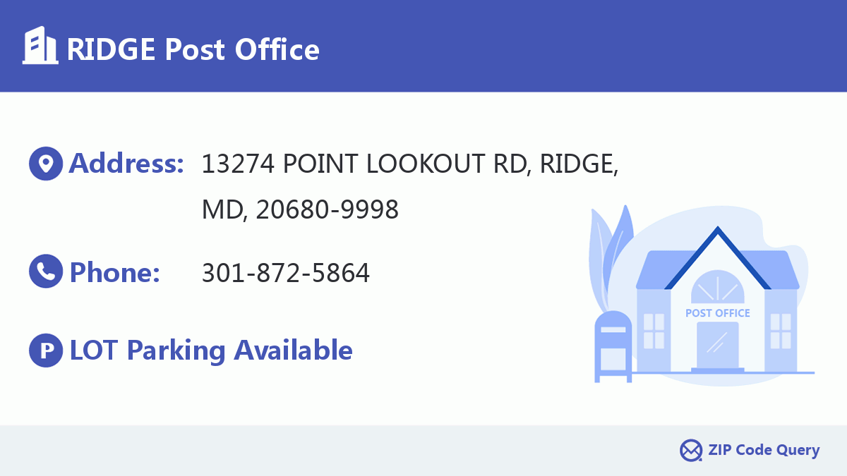 Post Office:RIDGE