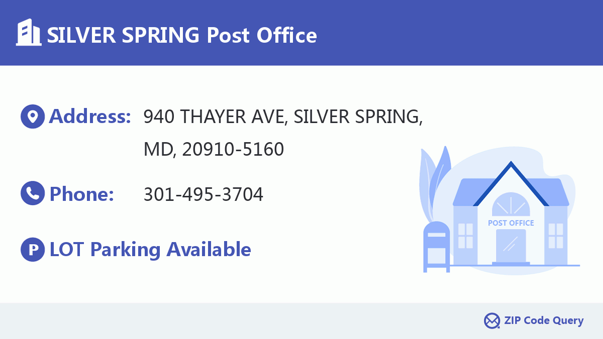 Post Office:SILVER SPRING