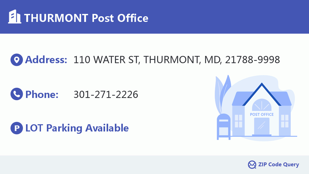 Post Office:THURMONT