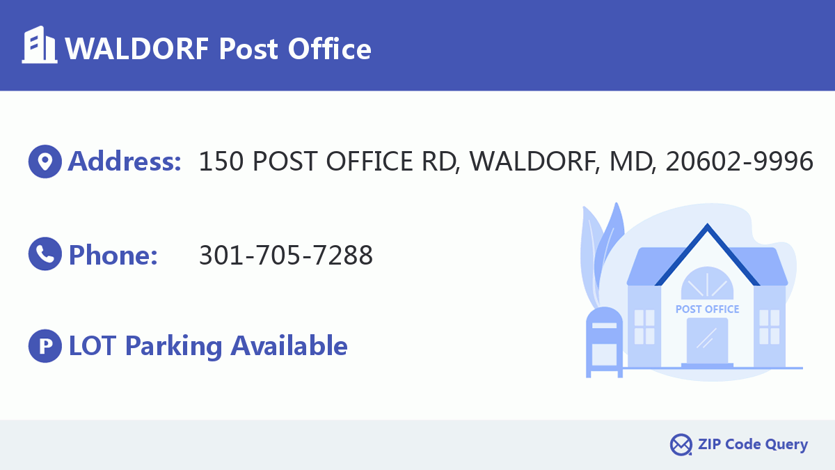 Post Office:WALDORF